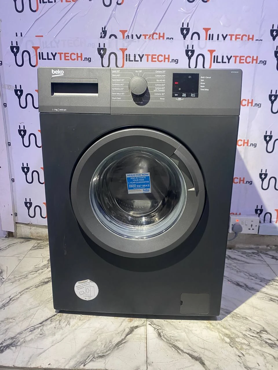 Beko 7kg Wash and Spin  Front Loader Energy Saver Washing Machine