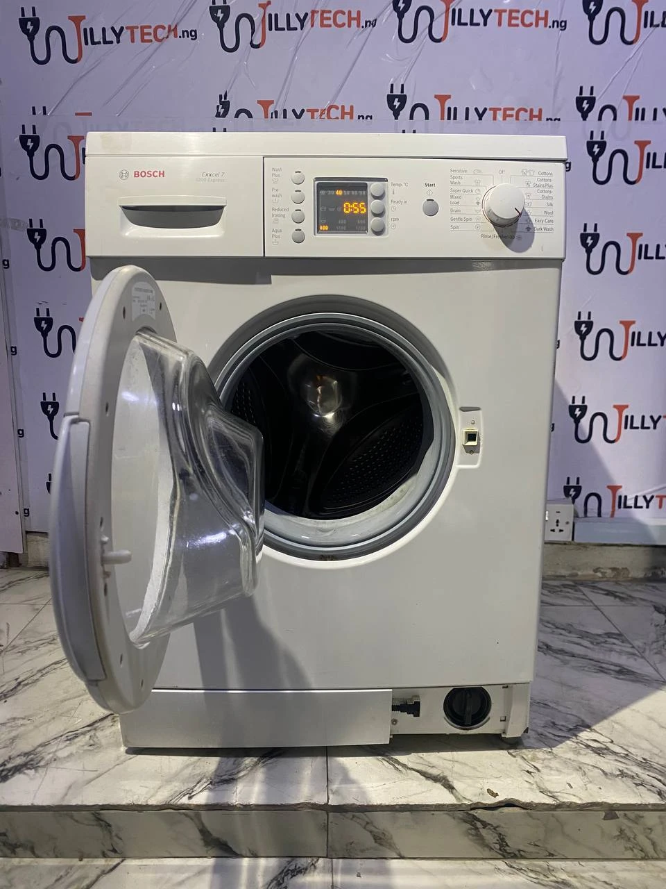 Bosch 7kg Exxcel Wash and Spin Front Loader Energy Saver Washing Machine