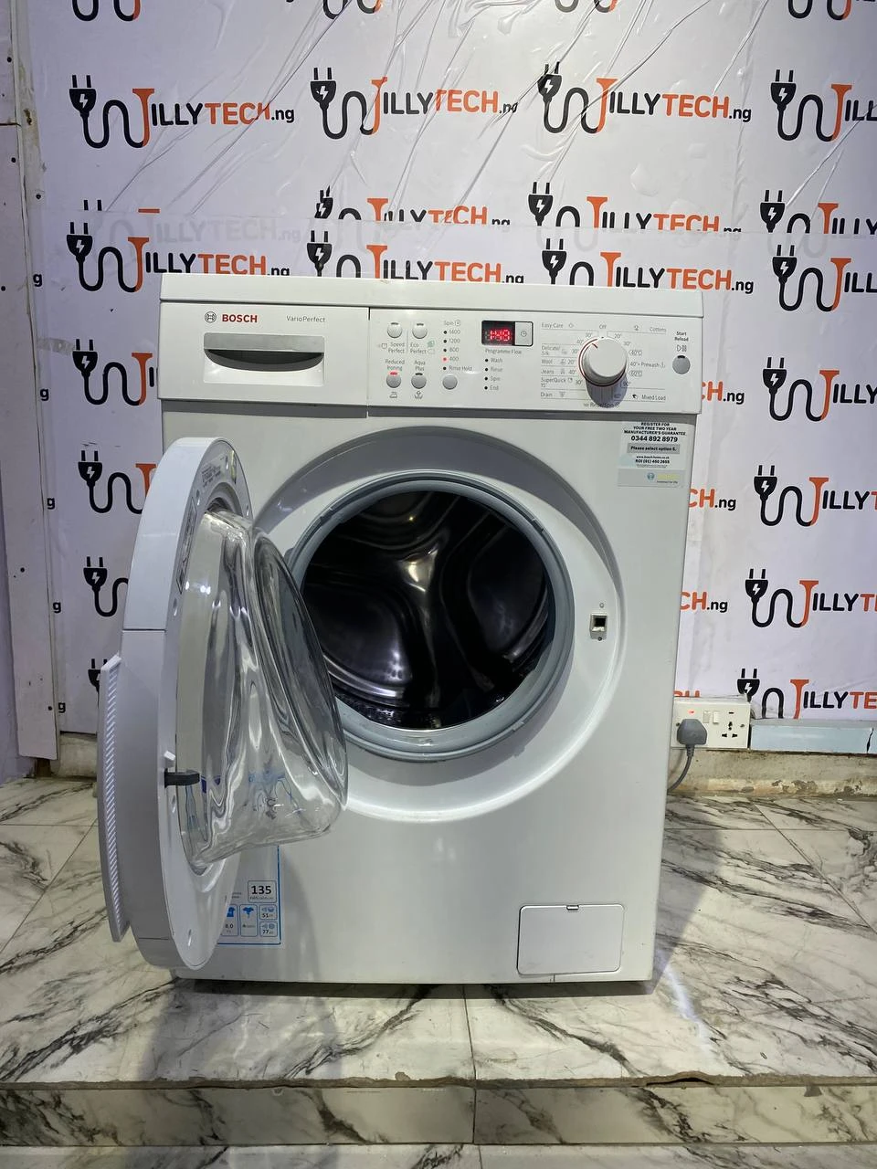 Bosch 8kg Wash and Spin  Front Loader Energy Saver Washing Machine