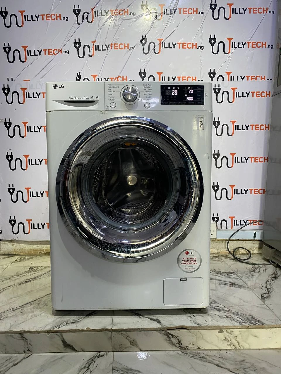 LG 9kg Inverter Direct Drive Auto Wash & Spin Front Loader Washing Machine