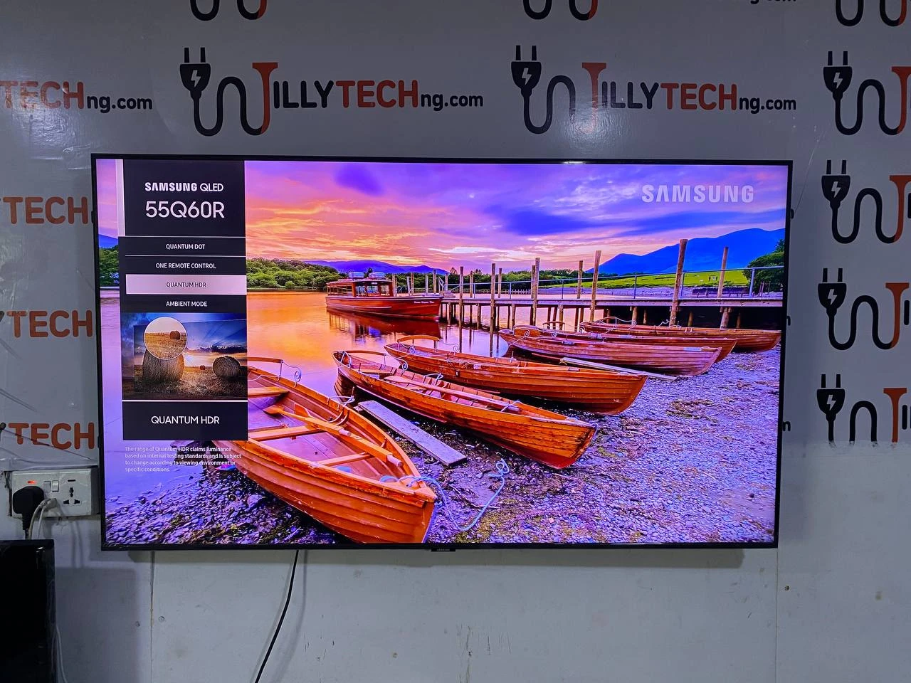 Samsung 55'' Smart QLED 4k HDR QR-2018/19 TV
